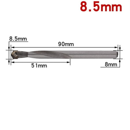 GLFILL Cemented Carbide Drill Bits Fit for Stainless Steel Metal Wood Plastic Drilling
GLFILL Cemented Carbide Drill Bits Fit for Stainless Steel Metal Wood Plastic Drilling