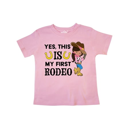 Inktastic Yes this IS my First Rodeo- cowgirl in hat and boots Gift Toddler Toddler Girl T-Shirt
Inktastic Yes this IS my First Rodeo- cowgirl in hat and boots Gift Toddler Toddler Girl T-Shirt