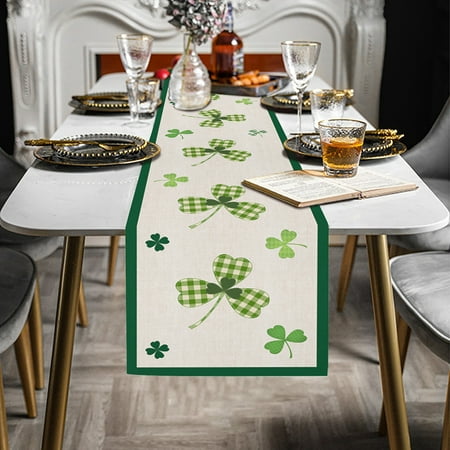 Table Runner Tablecloth St. Patrick s Day Print 13 X 70 Inch for St. Patrick s Day Table Decorations
Table Runner Tablecloth St. Patrick s Day Print 13 X 70 Inch for St. Patrick s Day Table Decorations