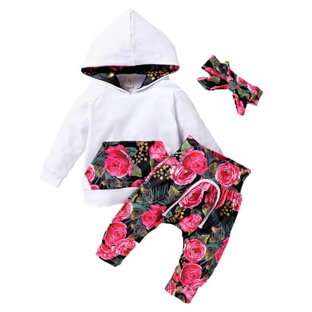 EHTMSAK Newborn Infant Baby Toddler Girl Clothing Set Outfits Long Sleeve Pullover Hoodie and Striped Pants Set White 0-2Y 70
EHTMSAK Newborn Infant Baby Toddler Girl Clothing Set Outfits Long Sleeve Pullover Hoodie and Striped Pants Set White 0-2Y 70
