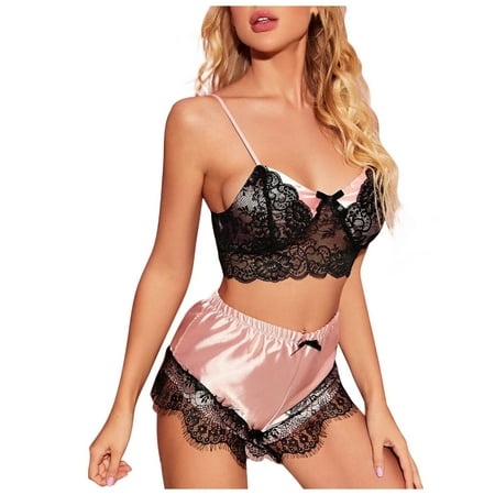 AURIGATE Sexy Lingerie for Women Ladies Sexy Pajamas V-Neck Lace Satin Stitching Big Backless Underwear Clearance
AURIGATE Sexy Lingerie for Women Ladies Sexy Pajamas V-Neck Lace Satin Stitching Big Backless Underwear Clearance