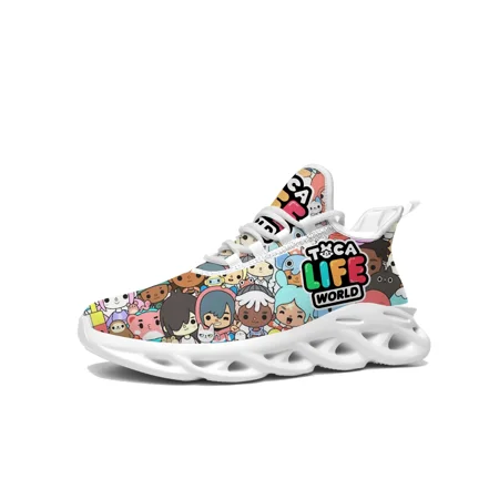 Toca Life World Sneakers Cartoon Game Mens Womens Teenager Sports Running Shoes High Quality Fashion Custom Built Lace Up Shoes
Toca Life World Sneakers Cartoon Game Mens Womens Teenager Sports Running Shoes High Quality Fashion Custom Built Lace Up Shoes