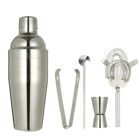 5pcs/Set Stainless Steel 550ML Cocktail Shaker Professional Bartender Tools Drink Mixer Kit for Bar Restaurant
5pcs/Set Stainless Steel 550ML Cocktail Shaker Professional Bartender Tools Drink Mixer Kit for Bar Restaurant