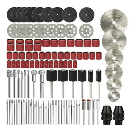 Mini Tool Accssory Set 121Pcs HSS Mini Drill Bit Diamond File Cut Off Saw Blade Polishing Sanding Cutting Kit
Mini Tool Accssory Set 121Pcs HSS Mini Drill Bit Diamond File Cut Off Saw Blade Polishing Sanding Cutting Kit