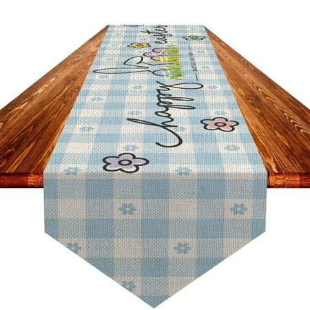 Cuoff Easter Rabbit Table Easter Bunny Floral Table Cloth with Patterns Spring Easter Holiday Party
Cuoff Easter Rabbit Table Easter Bunny Floral Table Cloth with Patterns Spring Easter Holiday Party
