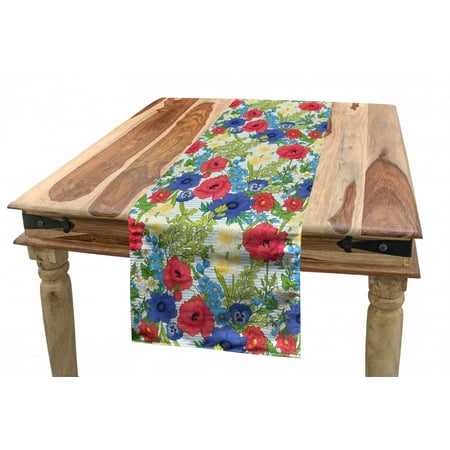 Floral Table Runner Botanical Vintage Concept Poppy Flowers Daffodils Anemones on Pinstripe Backdrop Dining Room Kitchen Rectangular Runner 3 Sizes by Ambesonne
Floral Table Runner Botanical Vintage Concept Poppy Flowers Daffodils Anemones on Pinstripe Backdrop Dining Room Kitchen Rectangular Runner 3 Sizes by Ambesonne