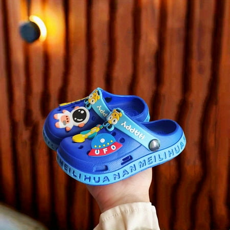 JIAGEYA Boys Casual Cartoon Clogs Non-slip Breathable Lightweight Slip-on Soft Sole Sandals Slippers For Walking
JIAGEYA Boys Casual Cartoon Clogs Non-slip Breathable Lightweight Slip-on Soft Sole Sandals Slippers For Walking