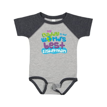 Inktastic Fishing Worlds Best Fisherman Daddy Gift Baby Boy or Baby Girl Bodysuit
Inktastic Fishing Worlds Best Fisherman Daddy Gift Baby Boy or Baby Girl Bodysuit