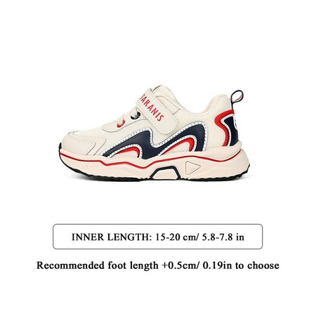 TARANIS Toddler Boys Mesh Color Block Sneakers Soft Sole Anti Slip Sports Shoes With Hook & Loop Fastener Kids Shoes
TARANIS Toddler Boys Mesh Color Block Sneakers Soft Sole Anti Slip Sports Shoes With Hook & Loop Fastener Kids Shoes
