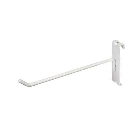 WTE-H8 8 in. Grid Hook White - Semigloss