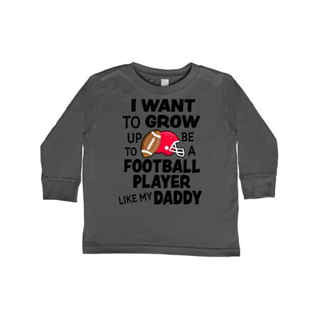 Inktastic I Want To Grow up To Be A Football Player Like My Daddy Gift Toddler Boy or Toddler Girl Long Sleeve T-Shirt
Inktastic I Want To Grow up To Be A Football Player Like My Daddy Gift Toddler Boy or Toddler Girl Long Sleeve T-Shirt