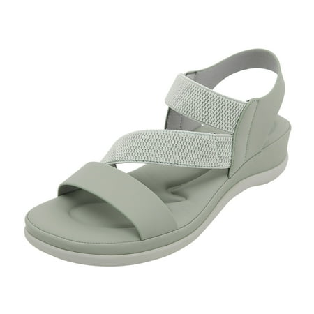 Women s Summer Fashion Sweet Open Toe Sandals Thick Bottom Elastic Strap Casual Comfortable Beach Sandals
Women s Summer Fashion Sweet Open Toe Sandals Thick Bottom Elastic Strap Casual Comfortable Beach Sandals