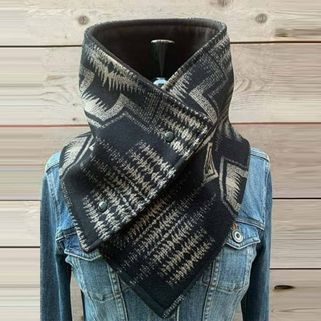 Honeeladyy Sales Online Women Casual Printing Scarf Fashion Retro Multi-Purpose Shawl Button Scarf
Honeeladyy Sales Online Women Casual Printing Scarf Fashion Retro Multi-Purpose Shawl Button Scarf