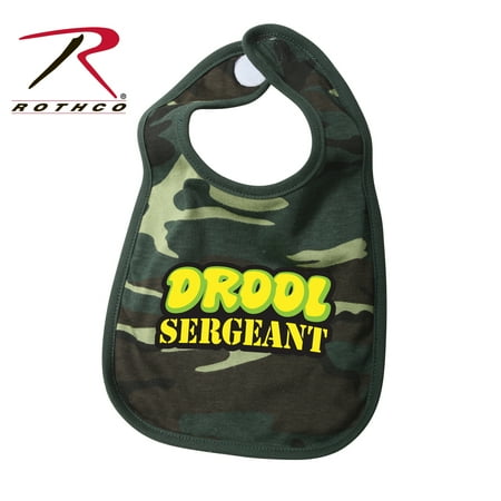Rothco Drool Sergeant Infant Bib - Woodland Camo