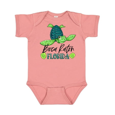 Inktastic Boca Raton Florida Happy Sea Turtle Gift Baby Boy or Baby Girl Bodysuit
Inktastic Boca Raton Florida Happy Sea Turtle Gift Baby Boy or Baby Girl Bodysuit