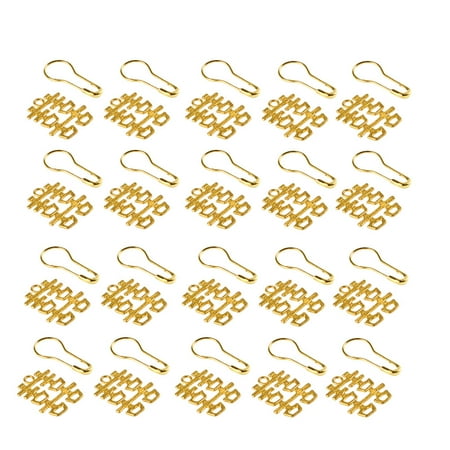 50 Sets Wedding Decorative Accessory Wedding Candy Bag Xi Character Pendant
