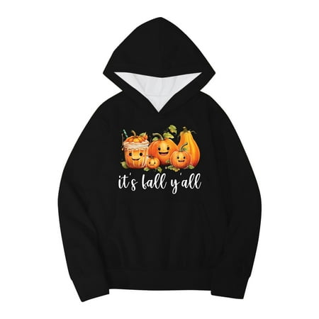 Fshinging Toddler Sweatshirt Youths Girls Pumpkins Letters Prints Hoodie With Pocket Casual Pullover Girls Boys Kids Little Girl s Long Sleeve Tops
Fshinging Toddler Sweatshirt Youths Girls Pumpkins Letters Prints Hoodie With Pocket Casual Pullover Girls Boys Kids Little Girl s Long Sleeve Tops