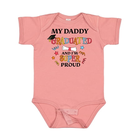 Inktastic My Daddy Graduated and I m Super Proud Gift Baby Boy or Baby Girl Bodysuit
Inktastic My Daddy Graduated and I m Super Proud Gift Baby Boy or Baby Girl Bodysuit
