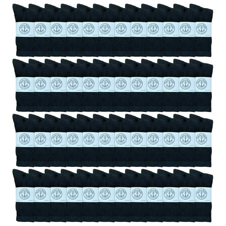 48 Pairs Of Yacht & Smith Wholesale Bulk Womens Crew Socks Cotton Sport Athletic Socks - Size 9-11 (Black)
48 Pairs Of Yacht & Smith Wholesale Bulk Womens Crew Socks Cotton Sport Athletic Socks - Size 9-11 (Black)