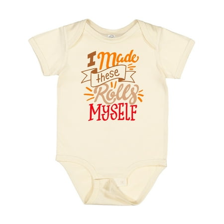 Inktastic Thanksgiving I Made These Rolls Myself with Banner Gift Baby Boy or Baby Girl Bodysuit
Inktastic Thanksgiving I Made These Rolls Myself with Banner Gift Baby Boy or Baby Girl Bodysuit