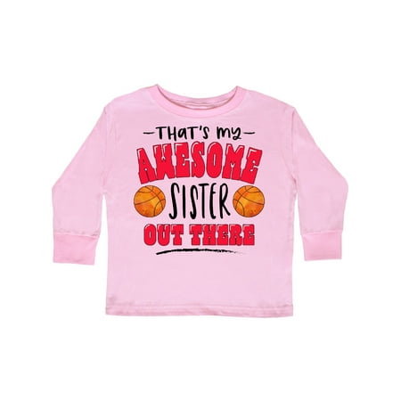 Inktastic That s My Awesome Sister Out There with Basketballs Gift Toddler Boy or Toddler Girl Long Sleeve T-Shirt
Inktastic That s My Awesome Sister Out There with Basketballs Gift Toddler Boy or Toddler Girl Long Sleeve T-Shirt