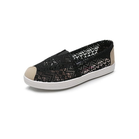 Sanviglor Women Casual Shoes Mesh Flats Hollow Out Loafers Walking Fashion Comfort Flat Shoe Breathable Slip-On Black 7.5
Sanviglor Women Casual Shoes Mesh Flats Hollow Out Loafers Walking Fashion Comfort Flat Shoe Breathable Slip-On Black 7.5