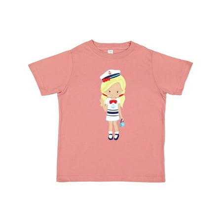 Inktastic Cute Girl Boat Captain Skipper Blonde Hair Gift Toddler Toddler Girl T-Shirt
Inktastic Cute Girl Boat Captain Skipper Blonde Hair Gift Toddler Toddler Girl T-Shirt