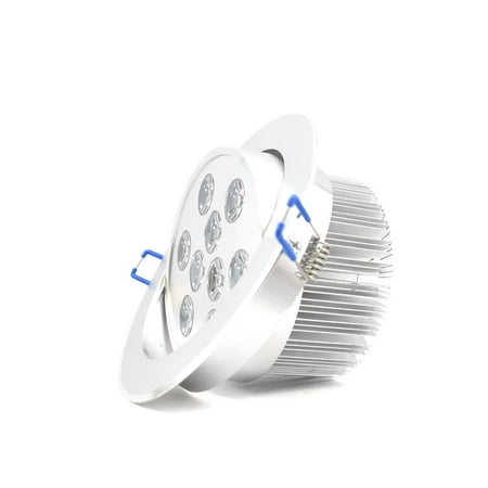 LED ceiling spot light 85~260VAC/9x1watt Dia.4.53 /5.52 Warm white