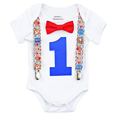 Noah s Boytique Baby Boys 1st Birthday Circus Carnival Outfit Newborn 3-6 Months
Noah s Boytique Baby Boys 1st Birthday Circus Carnival Outfit Newborn 3-6 Months