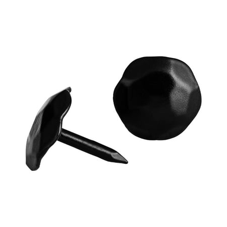 50 Pack - Iron Clavos Decorative Nails 0.75 Inch - Black - Decorative Accent For Home Improvement - Farmhouse Shutters Barn Door Furniture Wooden Carriage Gates
50 Pack - Iron Clavos Decorative Nails 0.75 Inch - Black - Decorative Accent For Home Improvement - Farmhouse Shutters Barn Door Furniture Wooden Carriage Gates