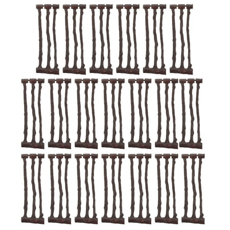 Fence Toy 20pcs Fence Toys Horse Corral Fencing Accessories Mini Plastic Garden Fence
Fence Toy 20pcs Fence Toys Horse Corral Fencing Accessories Mini Plastic Garden Fence