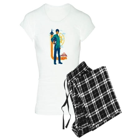 CafePress - Captain Marvel Maria Phot - Women s Light Pajamas