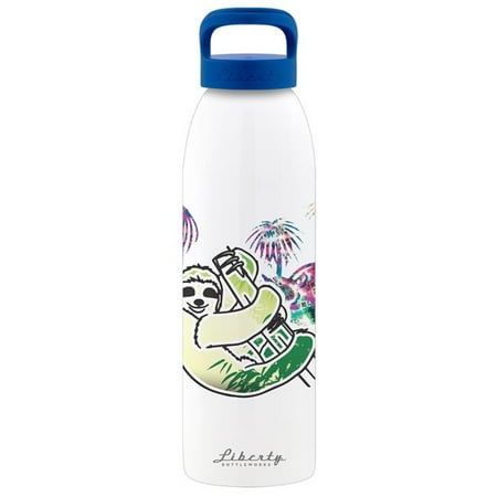 24 oz Psychedelic Sloth Multi Color BPA Free Self-Cleaning Water Bottle 
24 oz Psychedelic Sloth Multi Color BPA Free Self-Cleaning Water Bottle