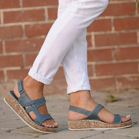 Cathalem Sandal for Women 11 Women s Summer Non Slip Hook Loop Fish Mouth Wedges Beach Open Toe Thong Sandals for Women Size 11 Blue 6.5
Cathalem Sandal for Women 11 Women s Summer Non Slip Hook Loop Fish Mouth Wedges Beach Open Toe Thong Sandals for Women Size 11 Blue 6.5