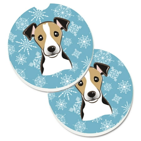 Carolines Treasures BB1695CARC Snowflake Jack Russell Terrier Set of 2 Cup Holder Car Coasters Large multicolor
Carolines Treasures BB1695CARC Snowflake Jack Russell Terrier Set of 2 Cup Holder Car Coasters Large multicolor
