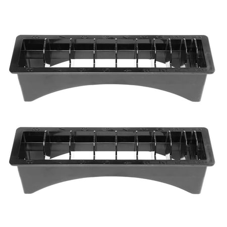2Pcs Hair Styling Positioning Comb Storage Box Limit Comb Storage Rack