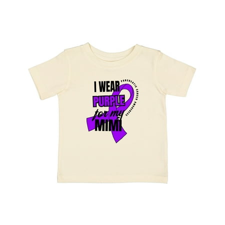 Inktastic I Wear Purple for My Mimi Pancreatic Cancer Awareness Gift Baby Boy or Baby Girl T-Shirt
Inktastic I Wear Purple for My Mimi Pancreatic Cancer Awareness Gift Baby Boy or Baby Girl T-Shirt