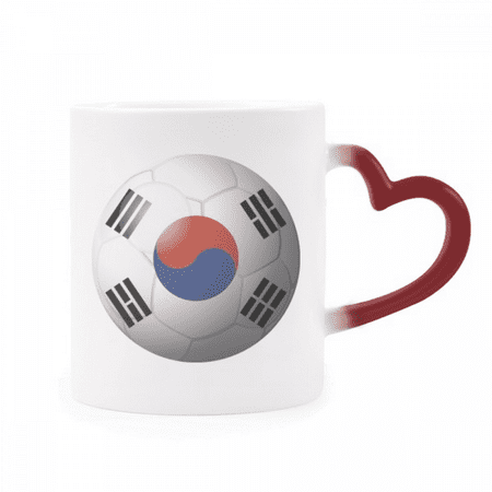 Korea National Flag Soccer Football Heat Sensitive Mug Red Color Changing Stoneware Cup
Korea National Flag Soccer Football Heat Sensitive Mug Red Color Changing Stoneware Cup