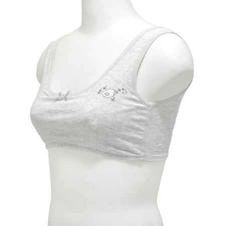 Angelina Girl s Wire-free Cotton Training Bra with Bird Print Detail (6-Pack)
Angelina Girl s Wire-free Cotton Training Bra with Bird Print Detail (6-Pack)