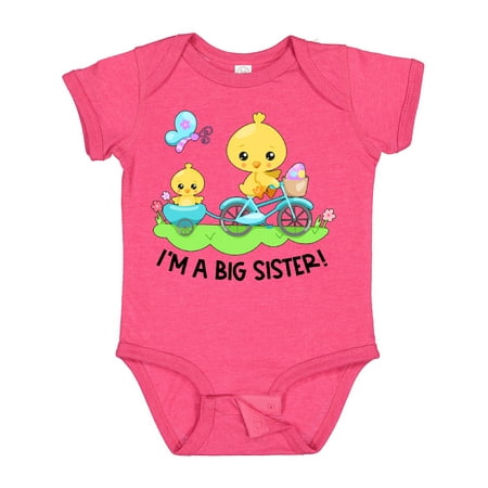 Inktastic I m a Big Sister! Easter Spring Chick Riding Blue Bike Gift Baby Girl Bodysuit
Inktastic I m a Big Sister! Easter Spring Chick Riding Blue Bike Gift Baby Girl Bodysuit
