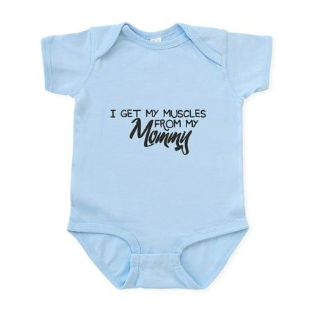 CafePress - I Get My Muscles From My Mommy Infant Bodysuit - Baby Light Bodysuit Size Newborn - 24 Months
CafePress - I Get My Muscles From My Mommy Infant Bodysuit - Baby Light Bodysuit Size Newborn - 24 Months
