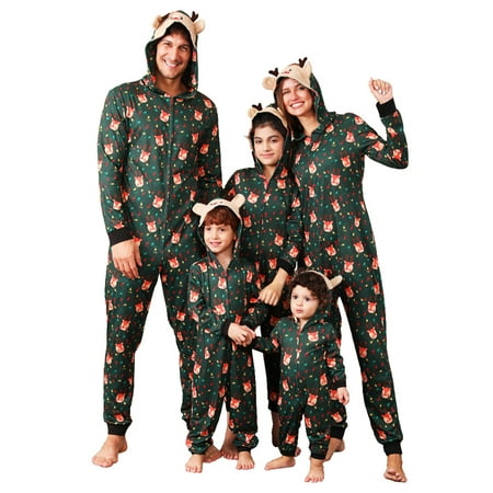 Thaisu Matching Pajamas Set for Family Christmas Sleepwear Zipper Jumpsuit Loungewear
Thaisu Matching Pajamas Set for Family Christmas Sleepwear Zipper Jumpsuit Loungewear