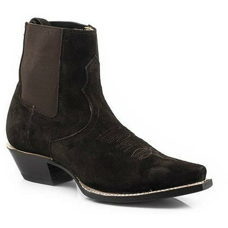 Women s Stetson Everly Suede Boots Handcrafted Brown
