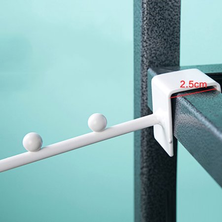 Bedside Coat Hook Bedroom Dormitory Rack Multi-Purpose Clothes Rack