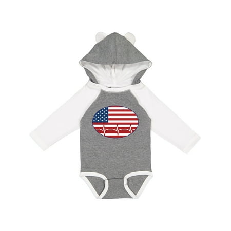 Inktastic Heartbeat US Flag Nurse EMT Doctor Gift Baby Boy or Baby Girl Long Sleeve Bodysuit
Inktastic Heartbeat US Flag Nurse EMT Doctor Gift Baby Boy or Baby Girl Long Sleeve Bodysuit