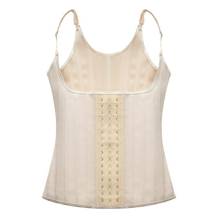 Waist Trainer Women Cincher Corset Vest Trimmer Body Shaper Shapewear Sports Workout Girdle Sweat Belt Tank Top with Strap
Waist Trainer Women Cincher Corset Vest Trimmer Body Shaper Shapewear Sports Workout Girdle Sweat Belt Tank Top with Strap