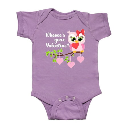 Inktastic Whoooo s Your Valentine with Cute Pink Owl Gift Baby Boy or Baby Girl Bodysuit
Inktastic Whoooo s Your Valentine with Cute Pink Owl Gift Baby Boy or Baby Girl Bodysuit