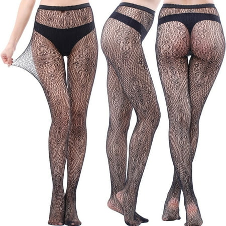 Uorcsa Sexy Lingerie Fishnet Perspective 3 Pairs Lace Transparent Sheer Tights for Women Black
Uorcsa Sexy Lingerie Fishnet Perspective 3 Pairs Lace Transparent Sheer Tights for Women Black