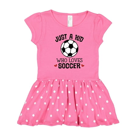 Inktastic Soccer Sports for Kids Gift Toddler Girl Dress