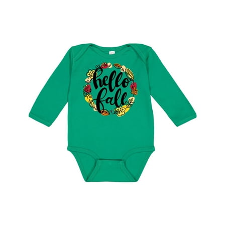 Inktastic Hello Fall with Leaf Wreath Gift Baby Boy or Baby Girl Long Sleeve Bodysuit
Inktastic Hello Fall with Leaf Wreath Gift Baby Boy or Baby Girl Long Sleeve Bodysuit